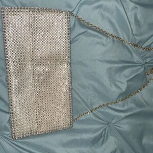 Silver clutch 